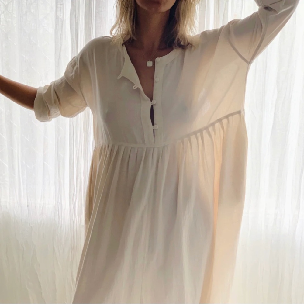 LUNE - BUTTERMILK BLOOMER JUMPSUIT